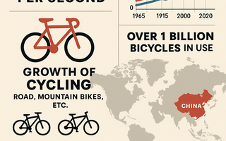 Hay más de mil millones de bicicletas en el mundo