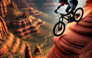 Lo llaman 'The white line' y es uno de los senderos más peligrosos del mundo para hacer MTB