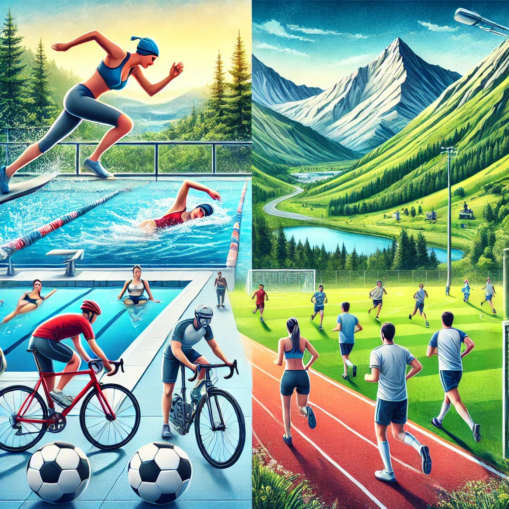 Los españoles prefieren la natación y el ciclismo antes que el fútbol