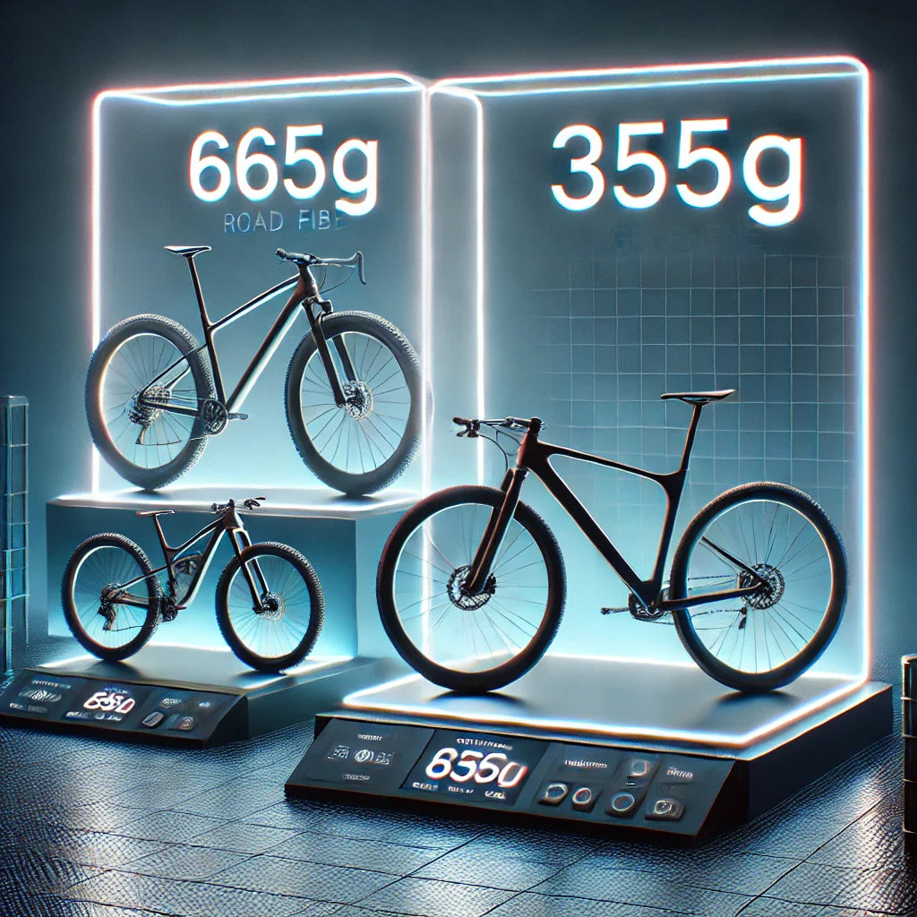 Así son los cuadros de grafeno, y podrían llegar a pesar sólo 350 gramos