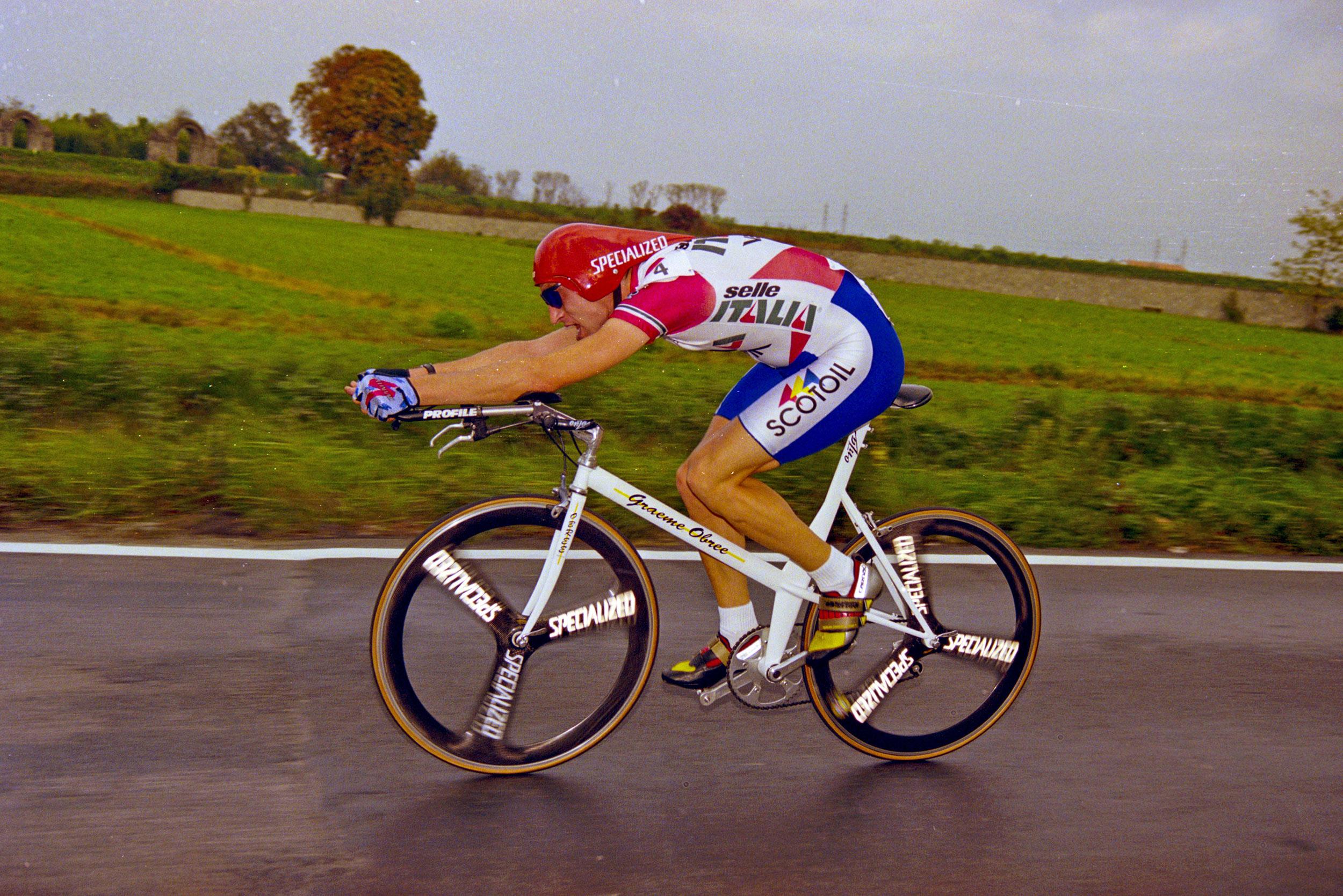 Graeme Obree: el ciclista amateur que rompió récords con una bicicleta hecha de piezas de lavadora