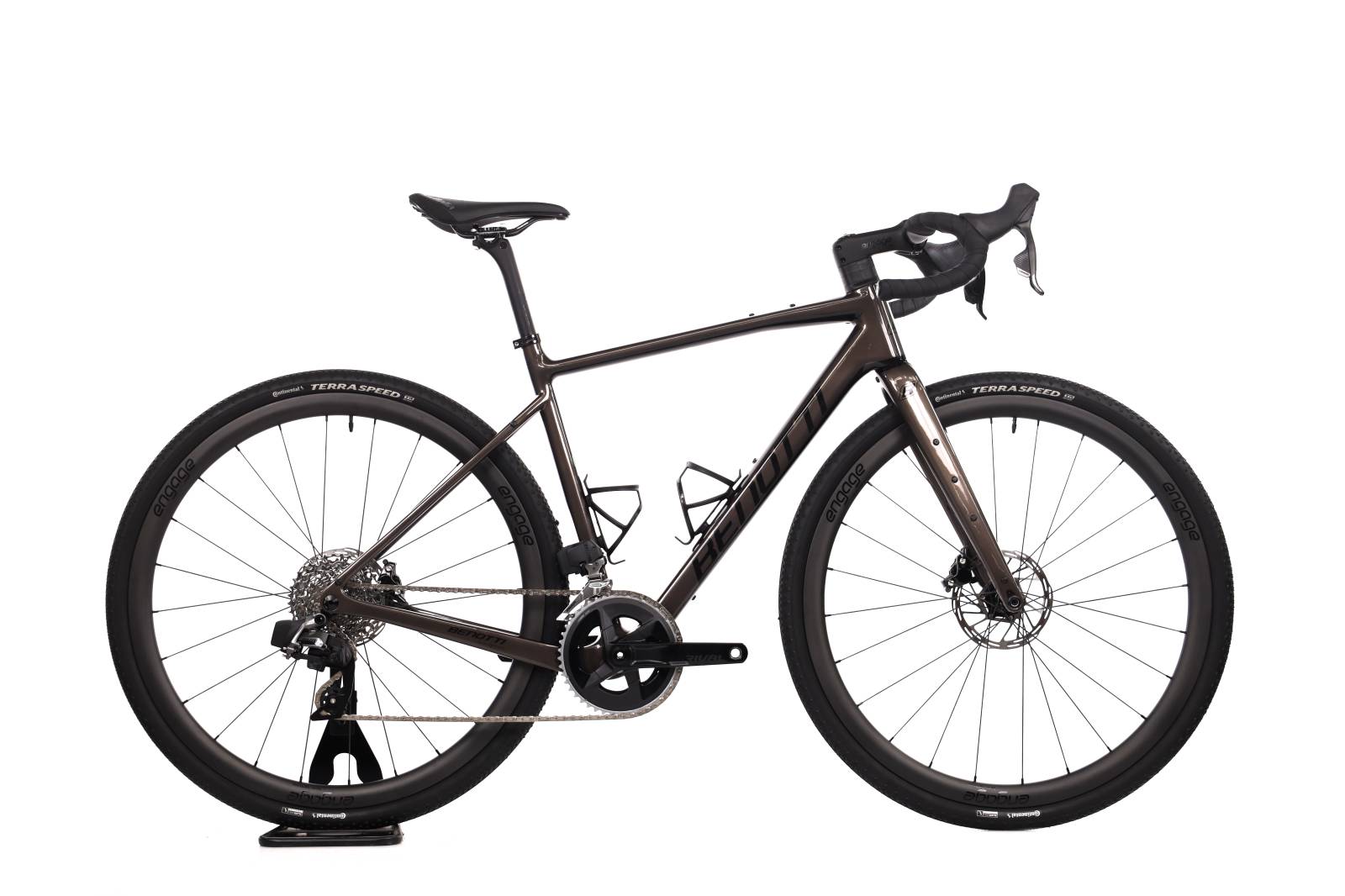 Benotti Fuoco Gravel Carbon Tobacco Rival AXS